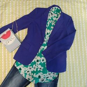 NWT Royal Blue FXXI Boyfriend Blazer